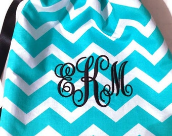 Monogrammed Gymnastics Grips Bag, Gymnastics Grip Bag, Gymnast Grip Bag, Personalized Grip Bag, Lined Grip Bag