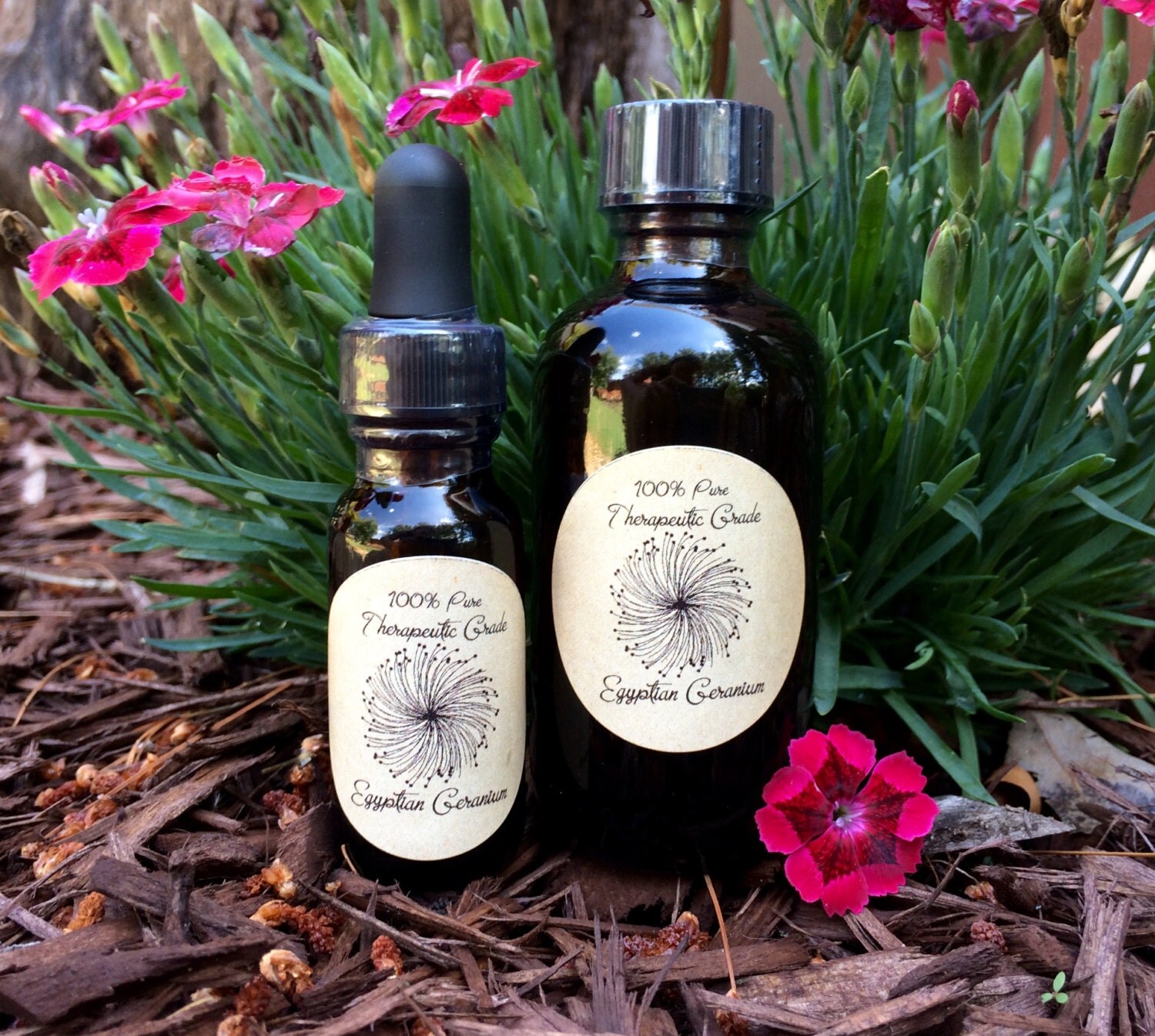 Egyptian Geranium Essential Oil pure therapeutic 15ml & 60ml