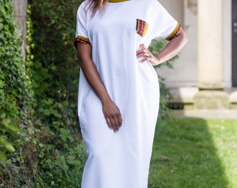 long dress, african print dress, ankara dress, mixed print dress