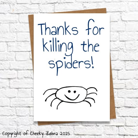 Funny thank you card