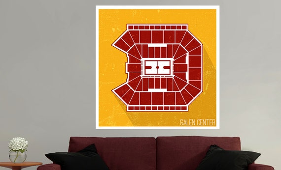 usc-trojans-march-madness-poster-galen-center-seating-map