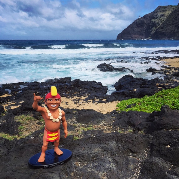 Hawaiian Menehune Statue for Home and Garden by theMenehune