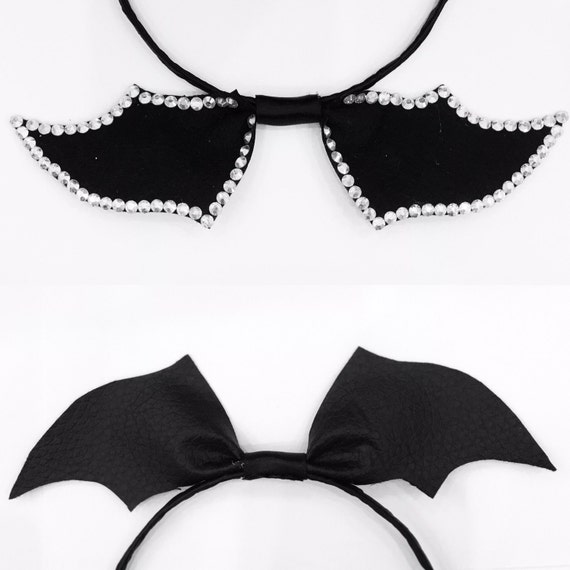 black bat headband Bat wings hairband halloween headband