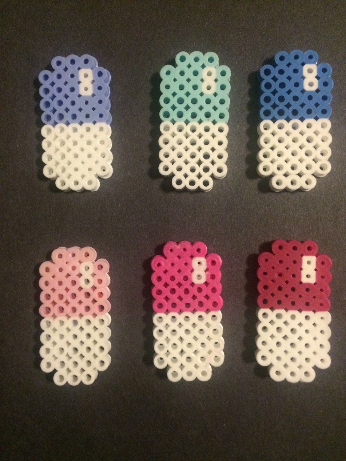 Pill perler bead