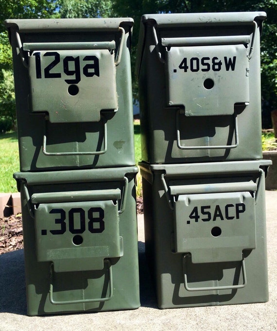 Ammo Can Decal/Labels Perfect for labeling or displaying your