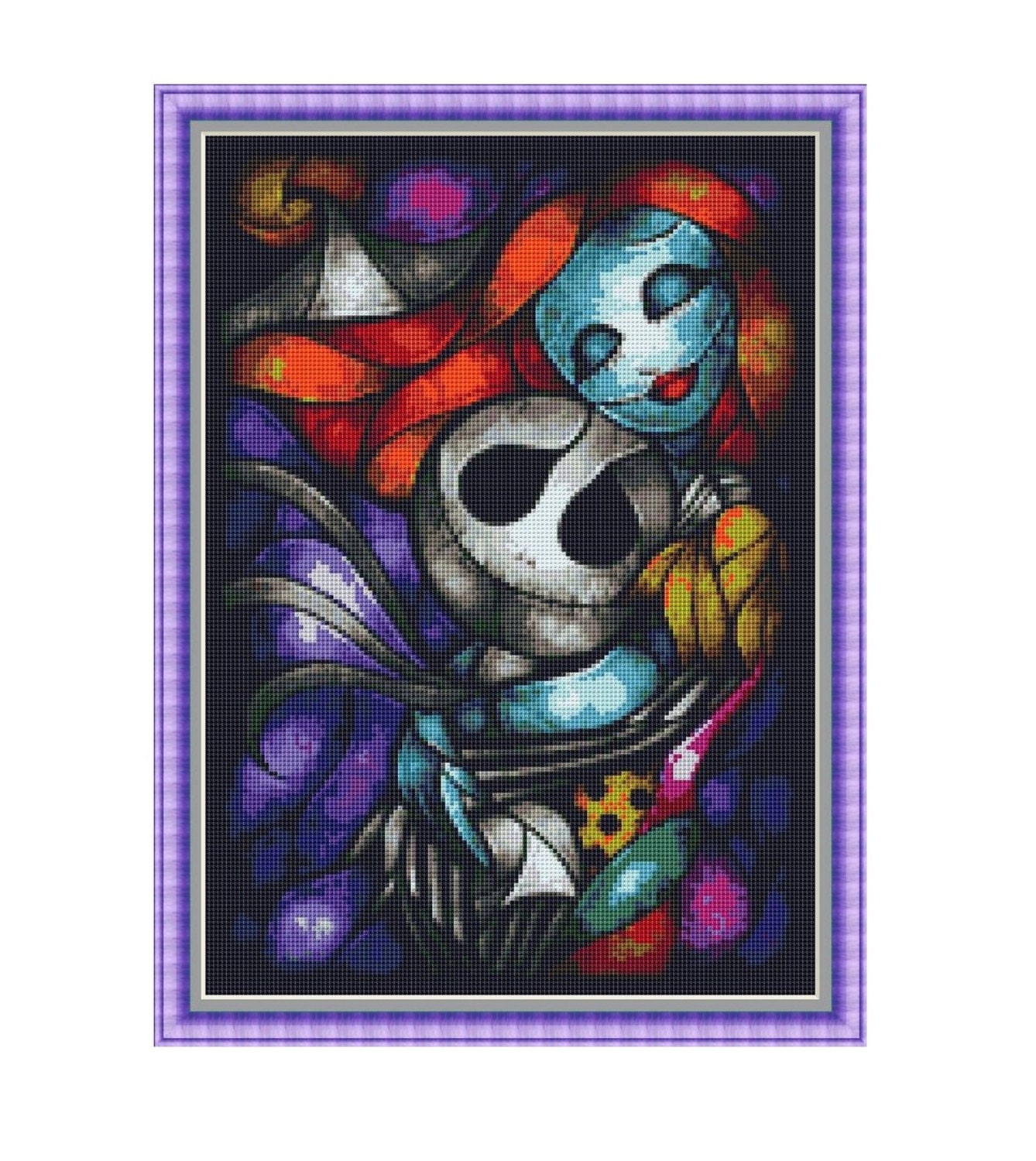 Cross Stitch Pattern Nightmare Before Christmas PDF counted