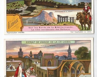 Sur les bords de la Mediterranee Liebig cards