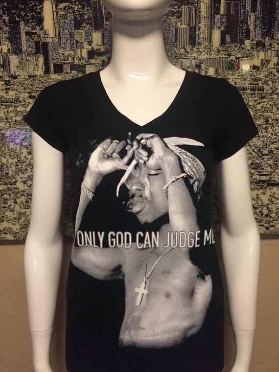 2pac only god can judge me t shirt