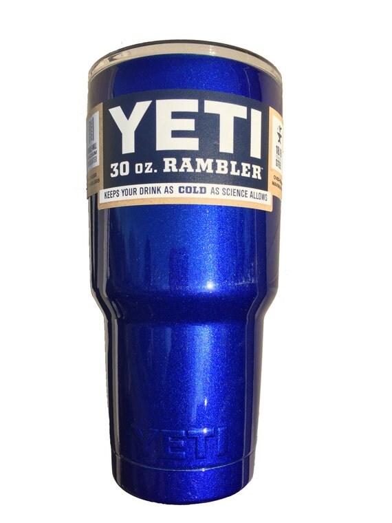 yeti blue tumbler
