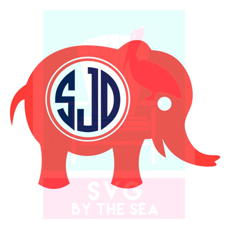Free Free 349 Elephant Monogram Svg SVG PNG EPS DXF File