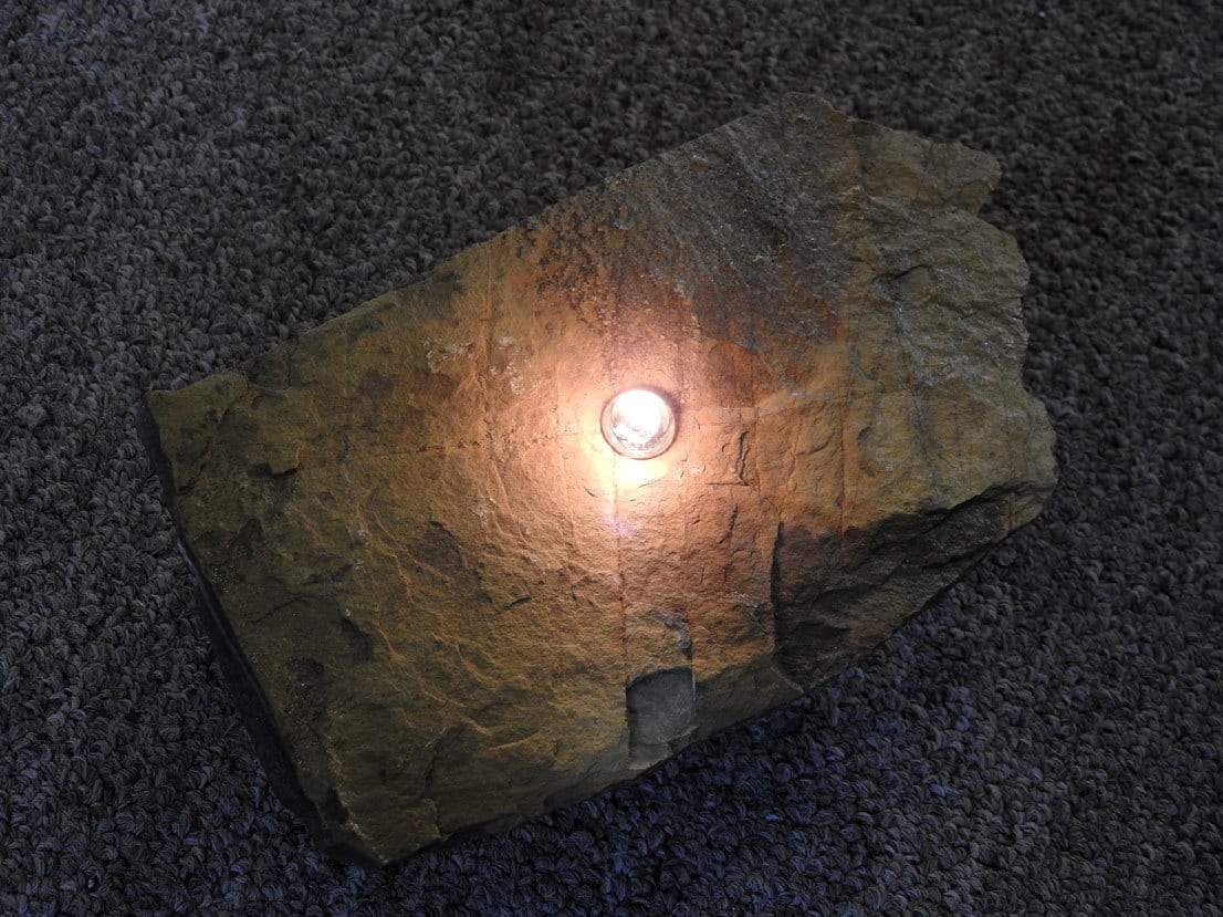 Handmade candle Rock candle Natural rock by SmokyMountainHomeNec