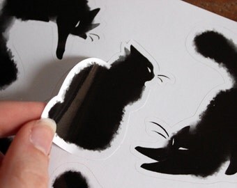 Cats stickers sheet