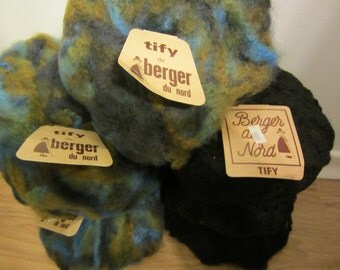 Tify Yarn by Berger du Nord - made in France - fuzzy soft wool