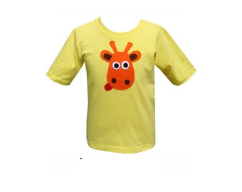 childrens giraffe t shirt