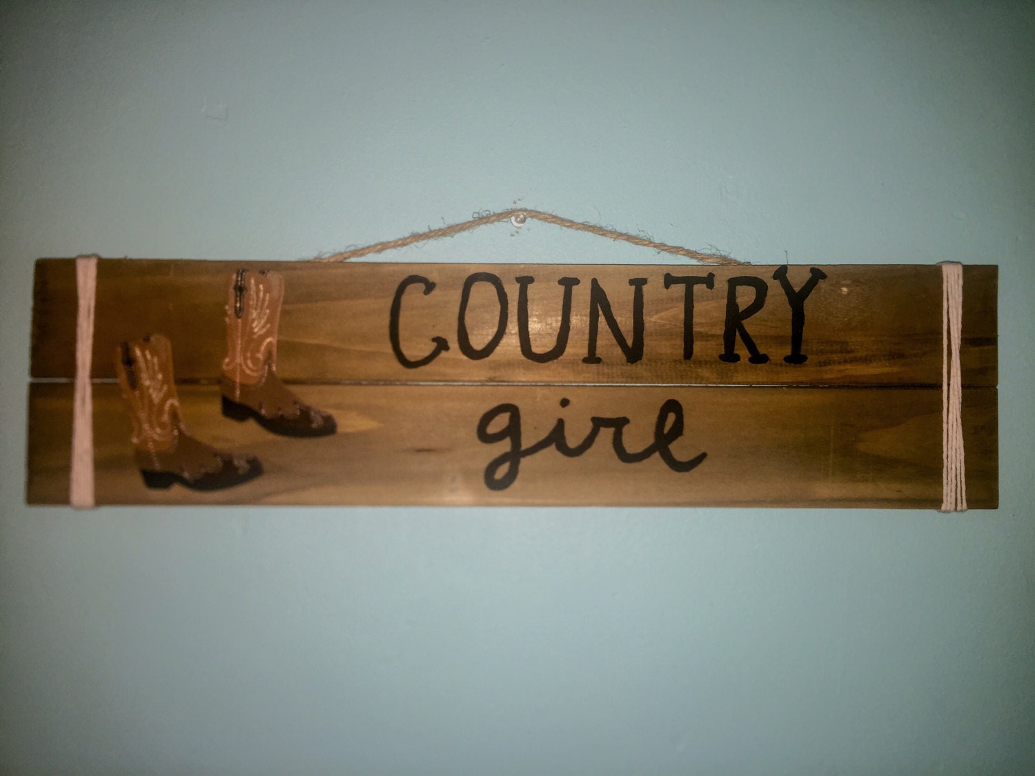 Country Girl Wooden Sign by allienels on Etsy