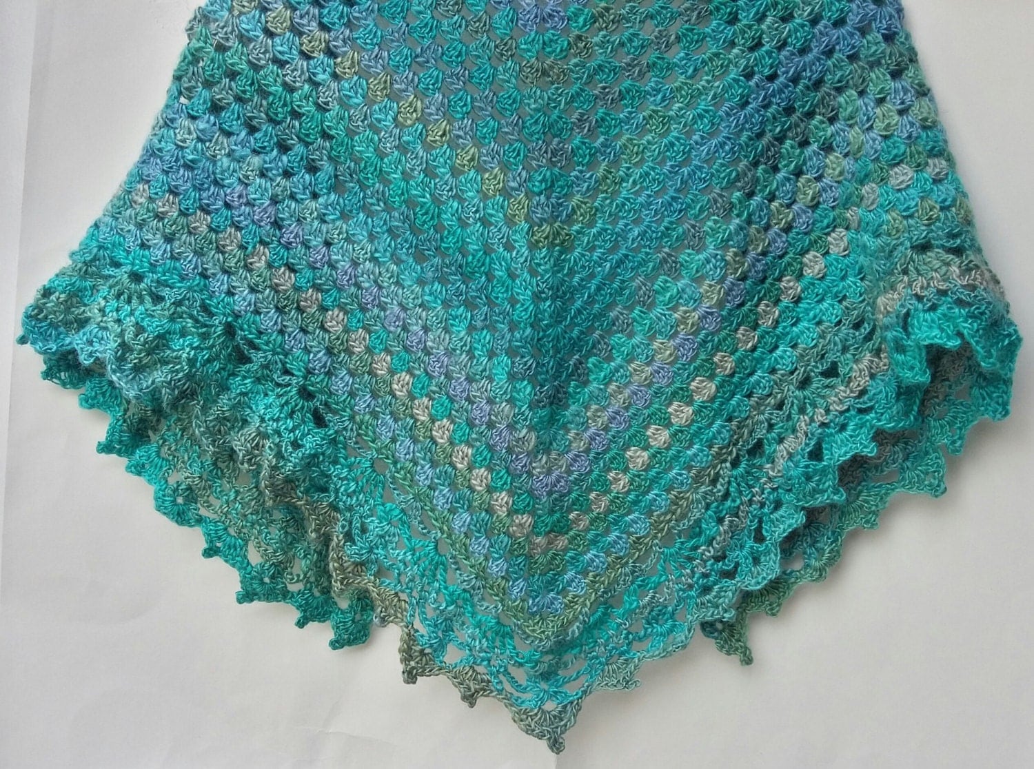 Crochet Pattern Shawl and Border for the traditional