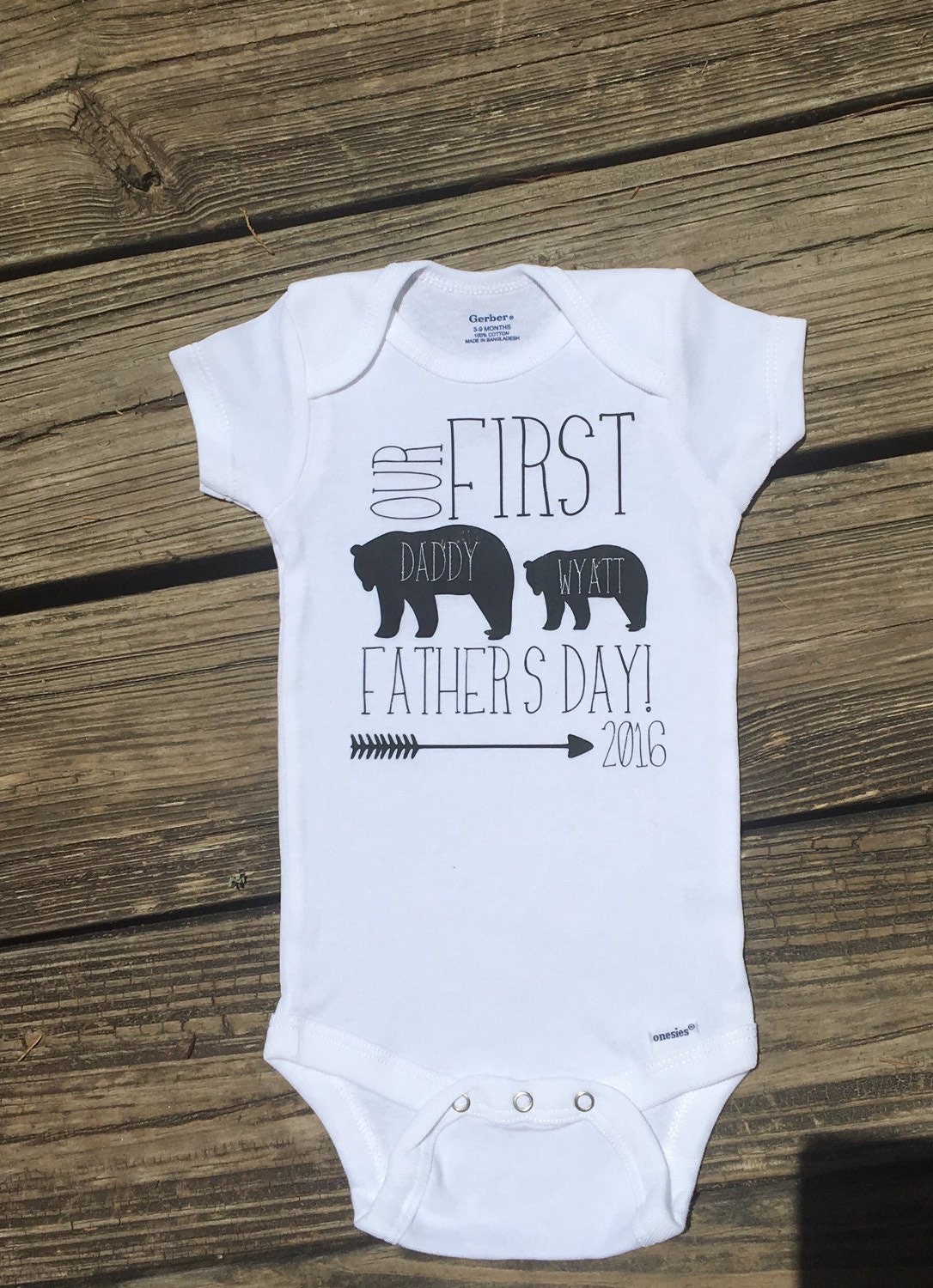 father's day onesie