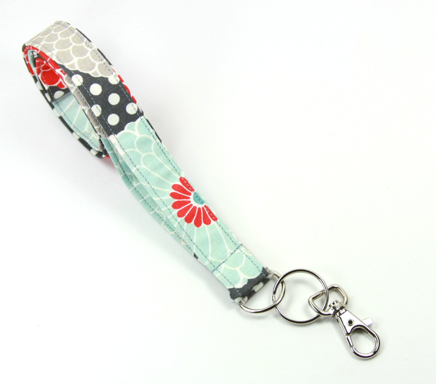 FLOWER Fabric lanyard Daisy Flower lanyard Flower Badge