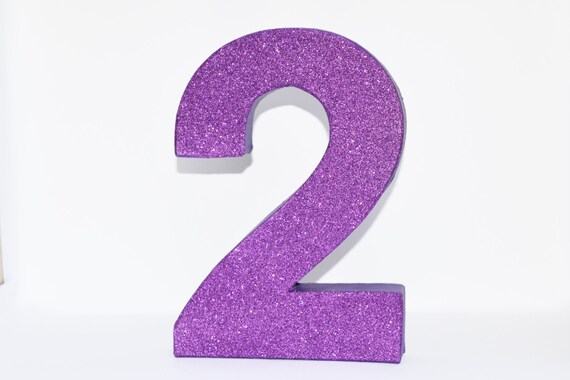 2nd Birthday Photo Prop Purple photo prop number 2 free