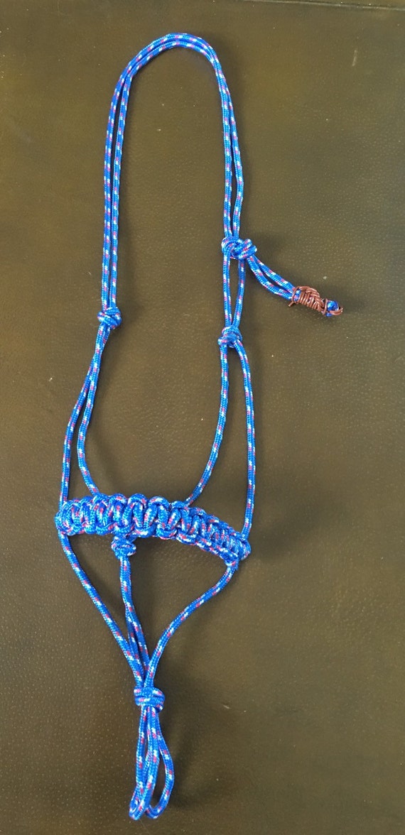 Items similar to Paracord Rope Halter for Horse/Donkey/Pony/Mini