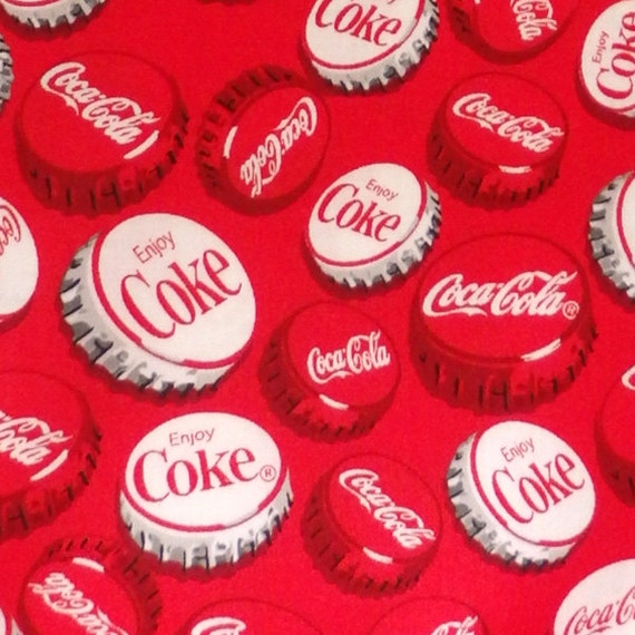 Sykel Enterprises Licensed CocaCola Fabric by HotRockinRetro