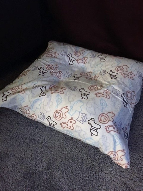 Animal Print Bean Bag Pet Bed