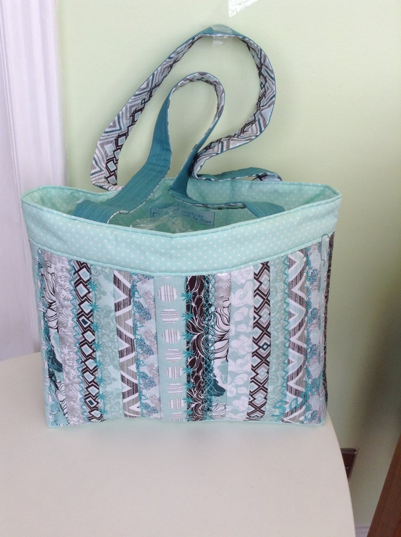 Hand made jelly roll bag. 2 colours. With by Giftwithlovebysian