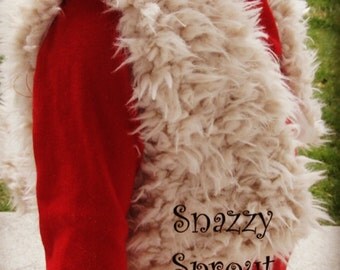 READY TO SHIP- Baby Toddler Kids Cropped Faux Fur Vest