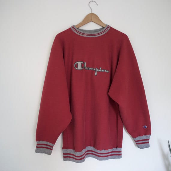 CHAMPION 90s Vintage Retro Reverse Weave Sweatshirt Sweater