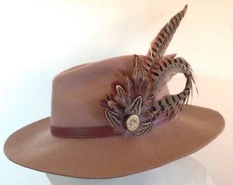 pheasant feather headpiece