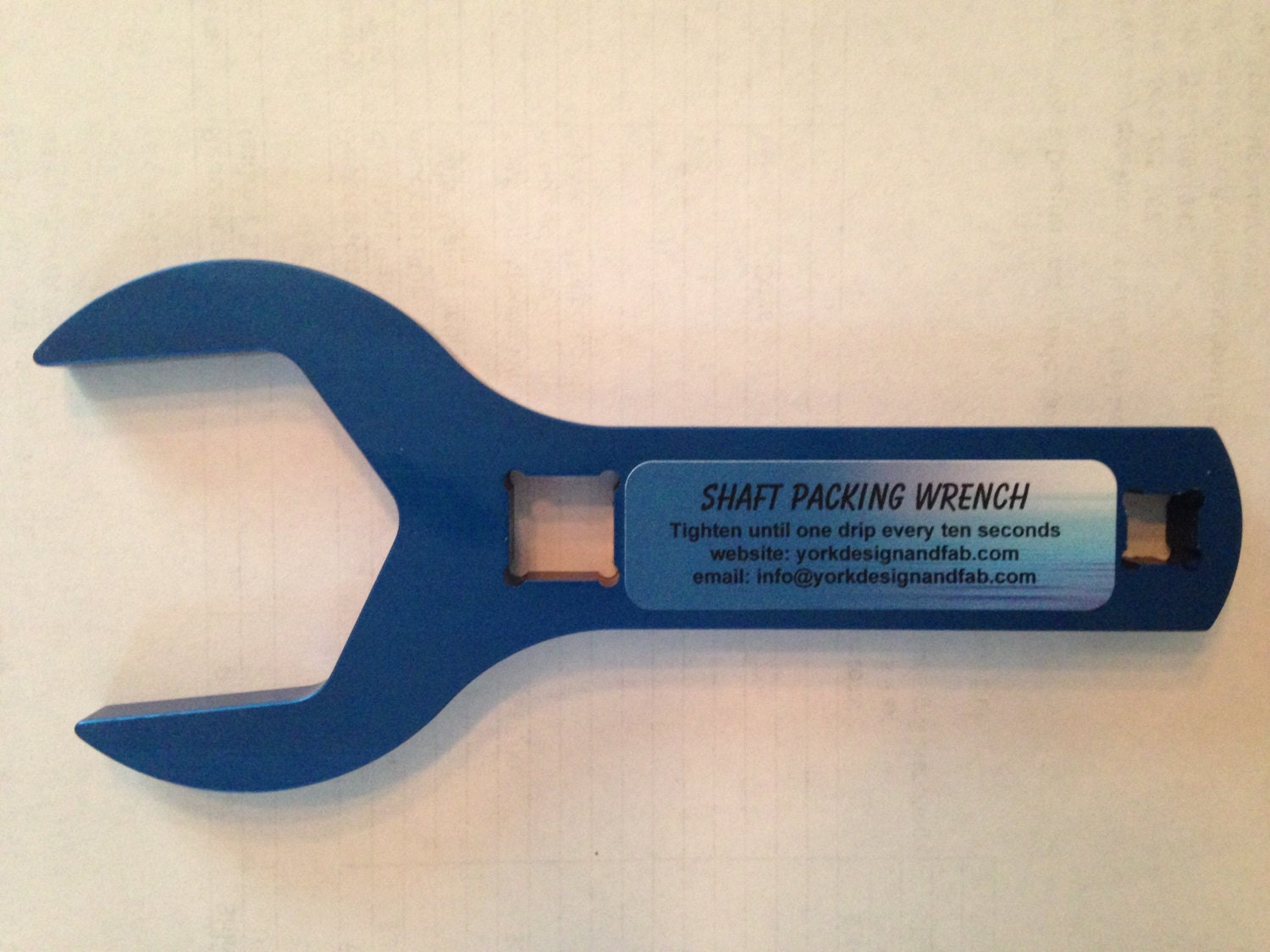 17/8 Shaft Packing Wrench for Inboards Stuffing