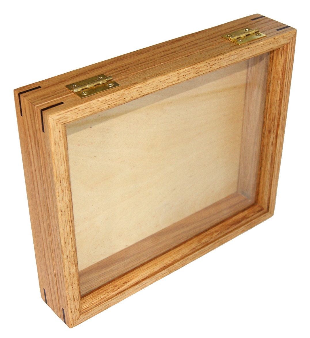 Solid Oak Display Case by PremiumDisplayCases on Etsy