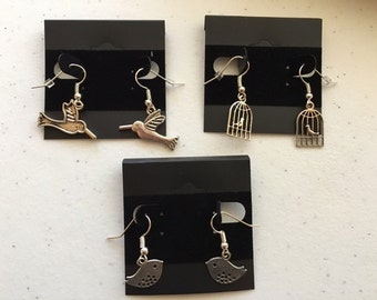 Birds Theme Earrings