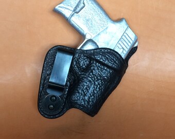 Sig P290 IWB Shark Skin Holster Lined and Steel Banded