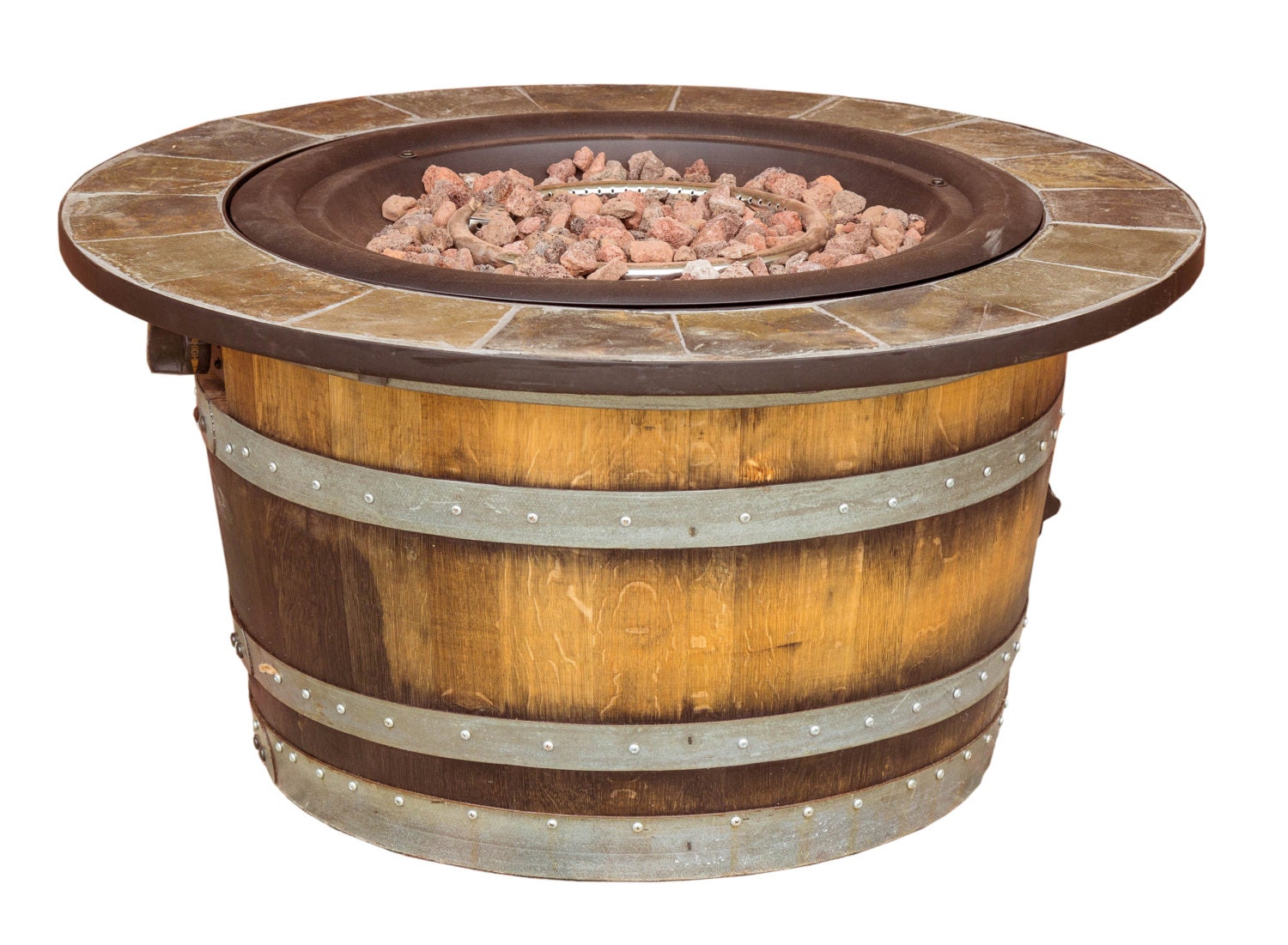 1121 Wine Barrel Fire Pit