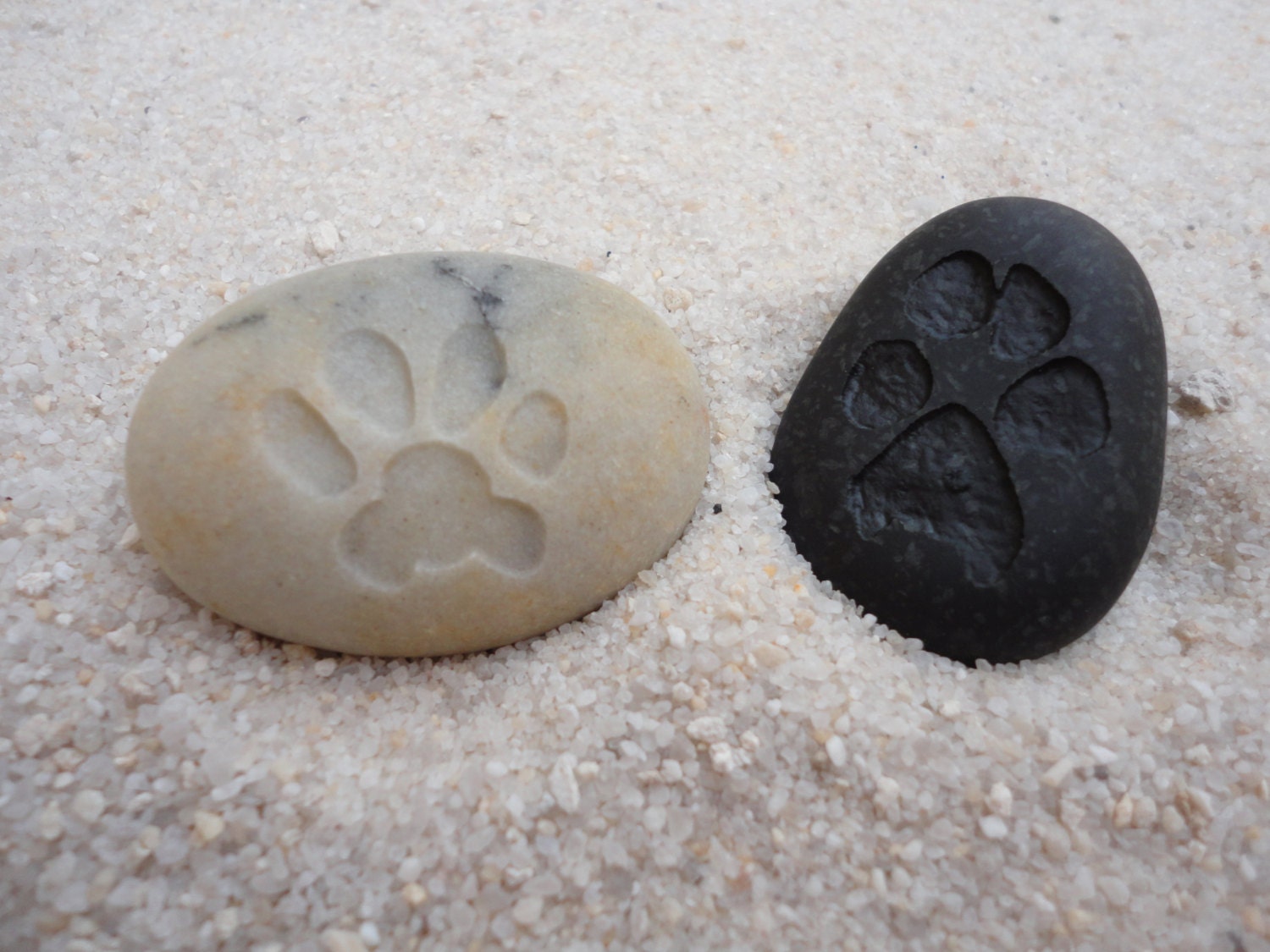 Stone Paw Print Customized Paw Print Best Pet Cat Dog Lover