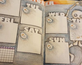 Monthlies Stencil set for bullet journal bujo planner