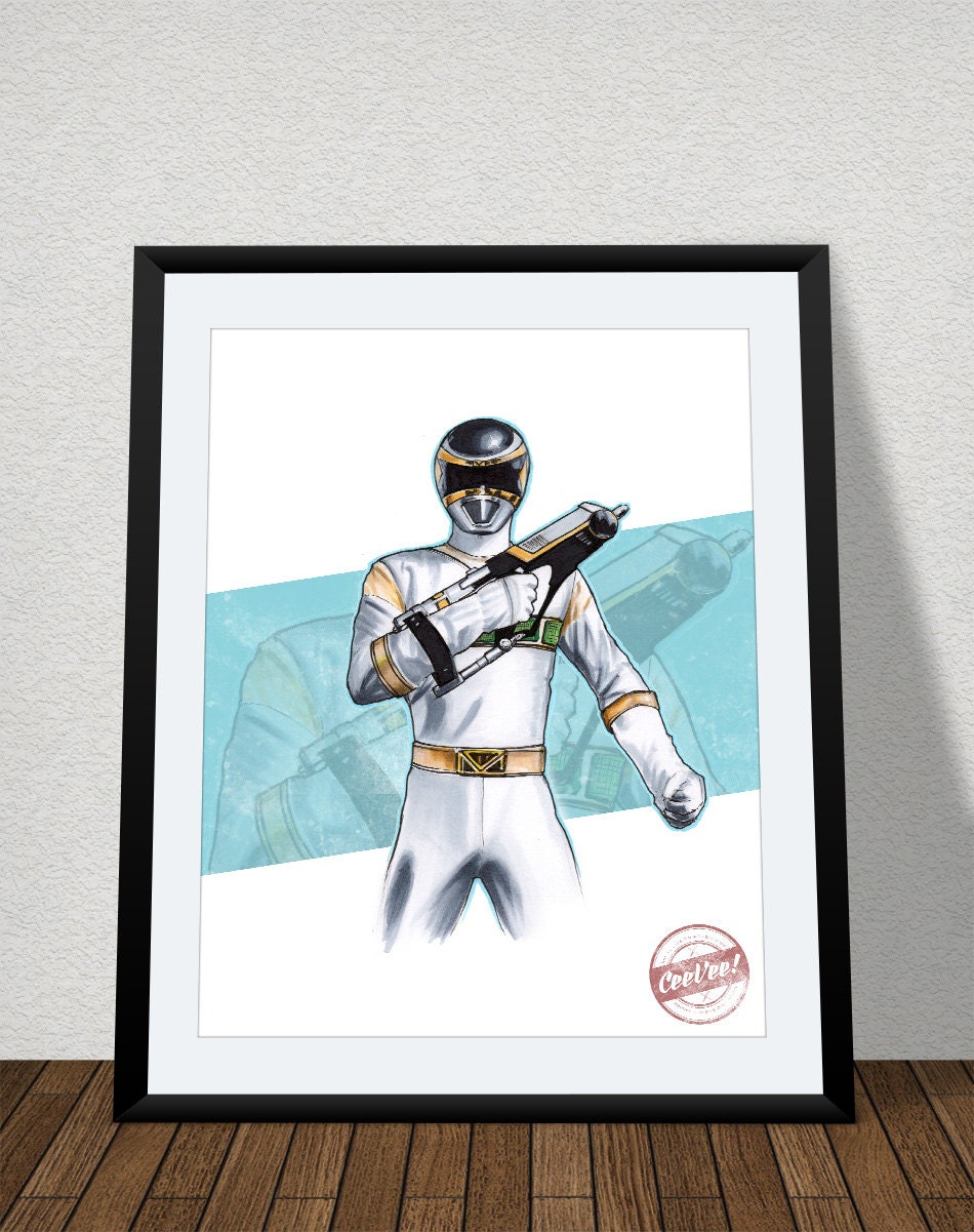 silver space ranger figure