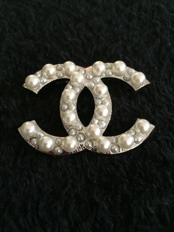 Chanel Inspired Brooch by TOPBRANDLOVER on Etsy