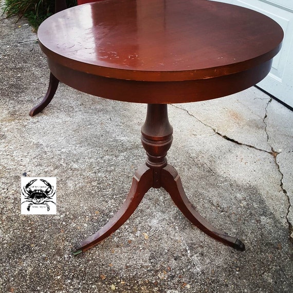 Items similar to Drum Table. Mersman. Side table. Round Table. Fine