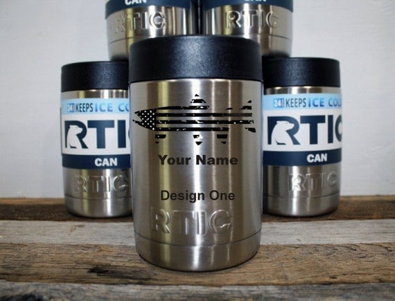 RTIC Double Walled Insulated 12 Oz Can Cooler Wedding Gift