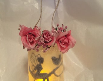 Fairy sitting on a tree branch Lantern