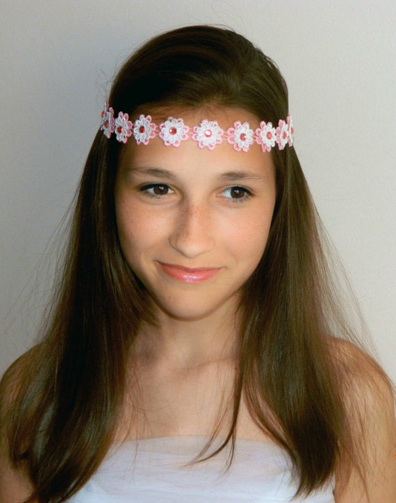 Flower Girl Headband Headbands For Women and Teens Daisy Chain