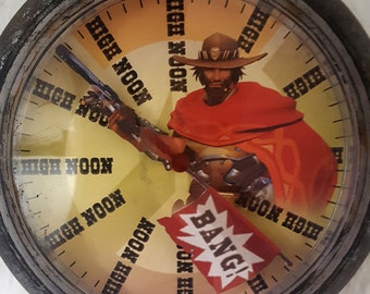 It's HIGH NOON Overwatch Inspired McCree clock unofficial