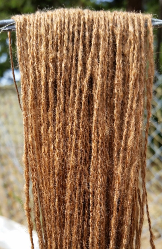 Handspun Vicuna Yarn 100% Exotic Fiber 50 yd by PlumCrazyFiberArt