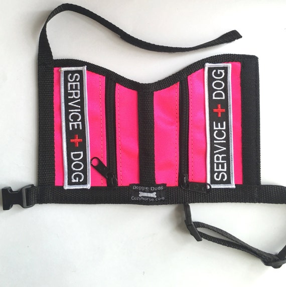XXSmall SERVICE DOG Vest Hot Pink Service Dog Vest Service