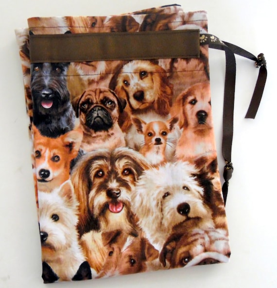 Dog Travel Laundry Bag, Dog Themed  Laundry Bag, Dog Lover Vacation Laundry Bag, Pet Lover Drawstring Bag, Dog Drawstring Laundry Bag