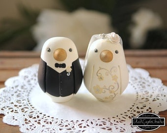 Wedding Cake Topper Love Birds Small