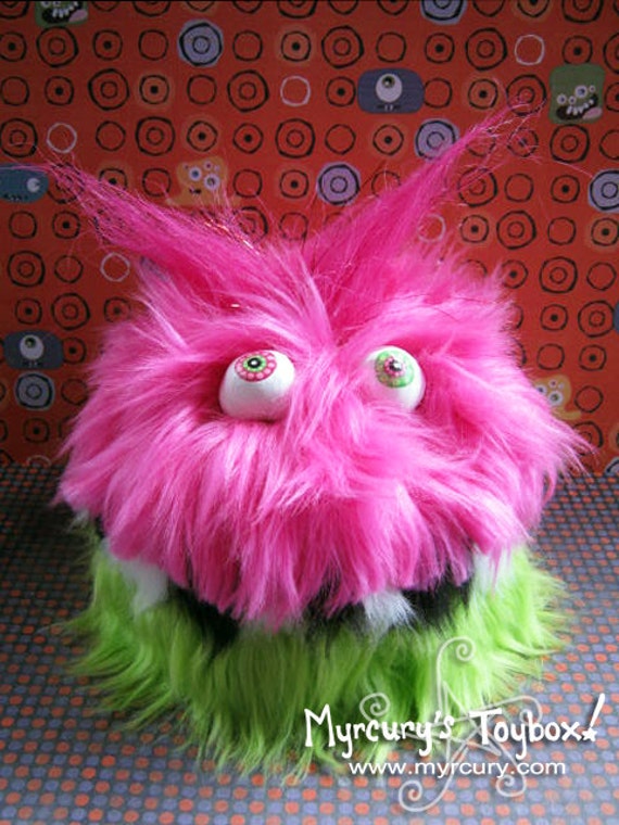 fluffy monster toy