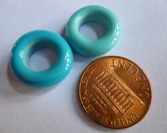 Dread Bead, one, dreadlock accessory, 8 or 9 mm hole, Glass Dread Bead, Dreadlock bead, solid color spacer bead in almost any color you want